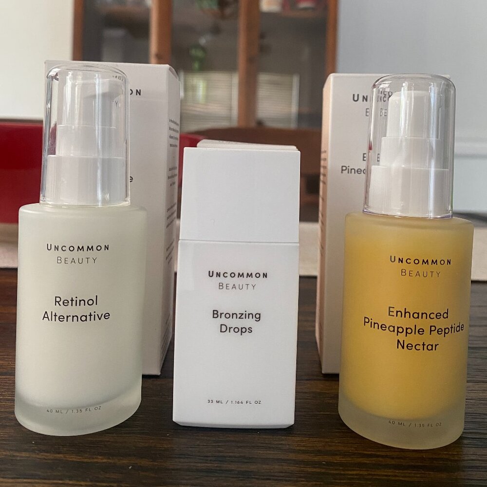 ✨ Brand New Beauty Bundle – Peptide Nectar, Retinol Alternative & Bronzing Drops